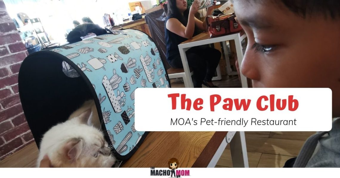 Pet Friendly Restaurant in MOA The Paw Club