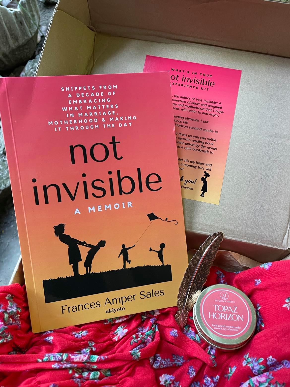 Book Review: Not Invisible - A Memoir