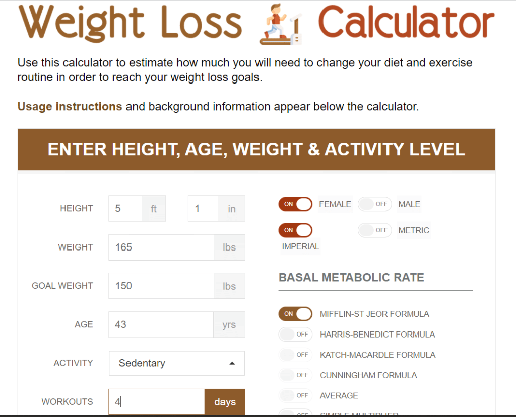 How To Compute Your Calories For Weight Loss - The Macho Mom