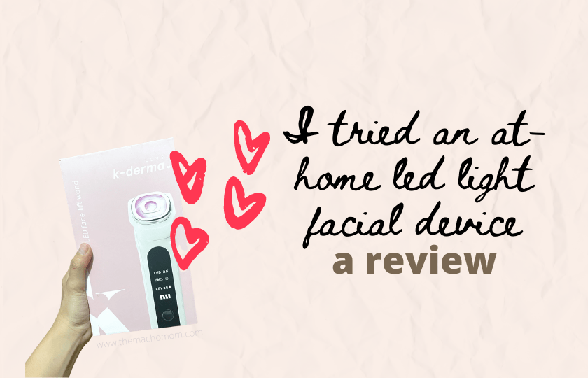 REVIEW Love K-Derma Led Face Lift Wand