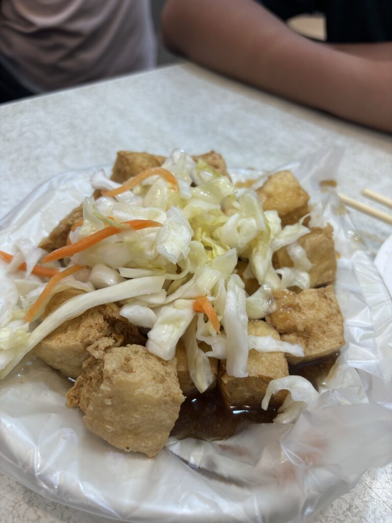 Stinky Tofu in Taipei